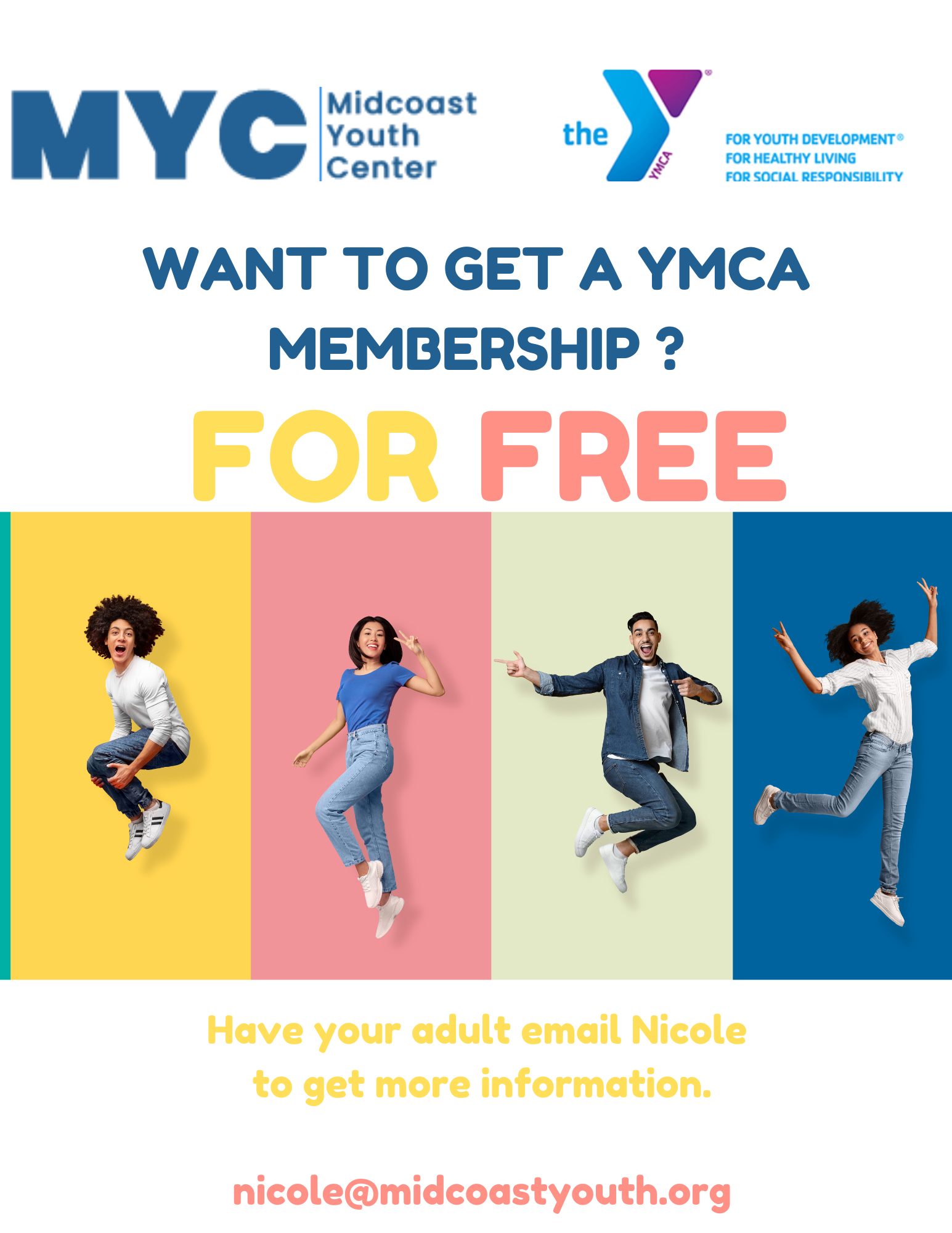 YMCA Membership Flyer